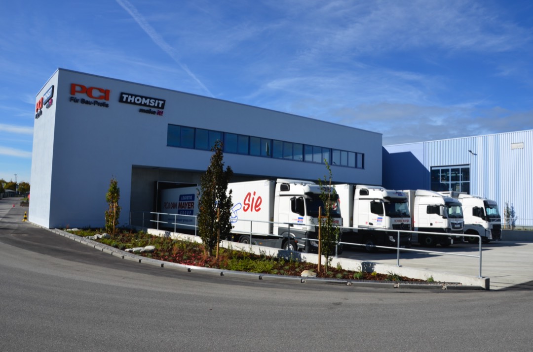 PCI Augsburg eröffnet Lieferzentrum